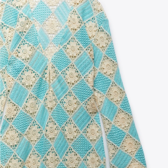 Zara Crochet Midi Dress - Picture 8 of 8